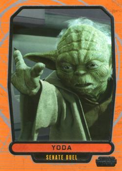 2013 Topps Star Wars: Galactic Files Series 2 #437 Yoda Front