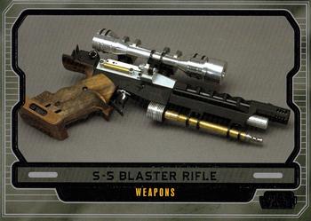 2013 Topps Star Wars: Galactic Files Series 2 #594 S-5 Blaster Rifle Front
