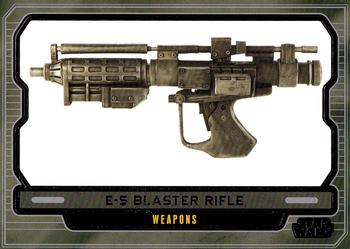2013 Topps Star Wars: Galactic Files Series 2 #597 E-5 Blaster Rifle Front
