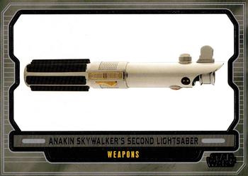 2013 Topps Star Wars: Galactic Files Series 2 #607 Anakin Skywalker's Second Lightsaber Front
