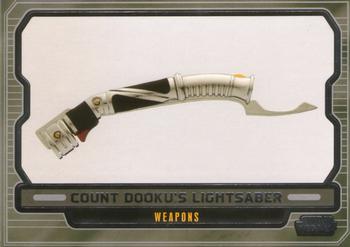2013 Topps Star Wars: Galactic Files Series 2 #608 Count Dooku's Lightsaber Front