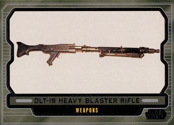 2013 Topps Star Wars: Galactic Files Series 2 #615 DLT-19 Heavy Blaster Rifle Front