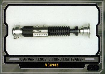 2013 Topps Star Wars: Galactic Files Series 2 #617 Obi-Wan Kenobi's Third Lightsaber Front