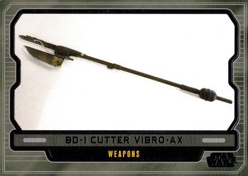 2013 Topps Star Wars: Galactic Files Series 2 #634 BD-1 Cutter Vibro-Ax Front