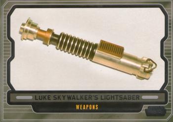 2013 Topps Star Wars: Galactic Files Series 2 #635 Luke Skywalker's Lightsaber Front