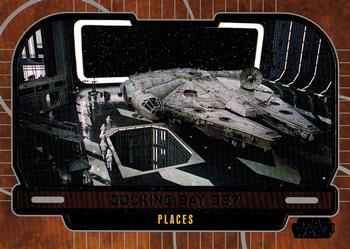 2013 Topps Star Wars: Galactic Files Series 2 #658 Docking Bay 327 Front