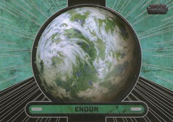 2013 Topps Star Wars: Galactic Files Series 2 #687 Endor Front