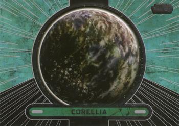2013 Topps Star Wars: Galactic Files Series 2 #689 Corellia Front