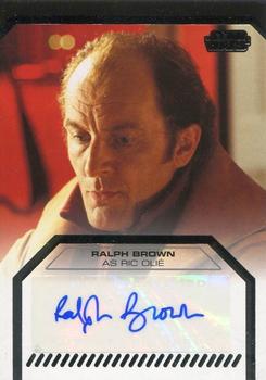 2013 Topps Star Wars: Galactic Files Series 2 - Autographs #8 Ralph Brown Front