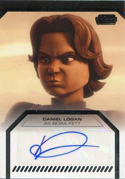 2013 Topps Star Wars: Galactic Files Series 2 - Autographs #9 Daniel Logan Front