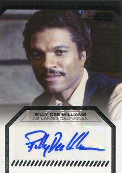 2013 Topps Star Wars: Galactic Files Series 2 - Autographs #13 Billy Dee Williams Front