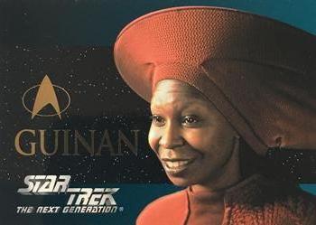 1995 SkyBox Star Trek: The Next Generation Season 2 - Foil-Embossed Characters #S10 Guinan Front