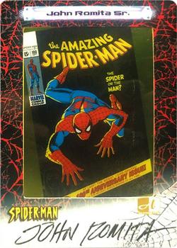2002 ArtBox Spider-Man FilmCardz - Autograph Cards #A4 John Romita Sr. Front