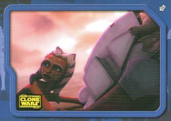 2008 Topps Star Wars The Clone Wars Stickers #46 Safe..but for how long? Front