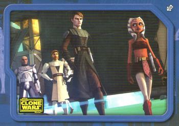 2008 Topps Star Wars The Clone Wars Stickers #84 A new padawan? Front
