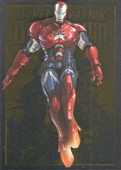 2014 Rittenhouse Marvel Universe #64 Iron Patriot Front