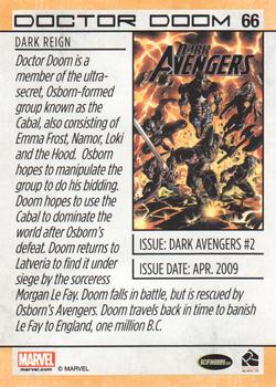 2014 Rittenhouse Marvel Universe #66 Doctor Doom Back