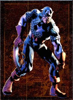 2014 Rittenhouse Marvel Universe #82 Captain America Front