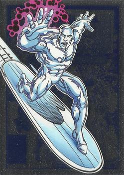 2014 Rittenhouse Marvel Universe - Sapphire #21 Silver Surfer Front
