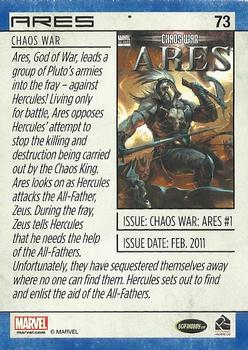 2014 Rittenhouse Marvel Universe - Sapphire #73 Ares Back