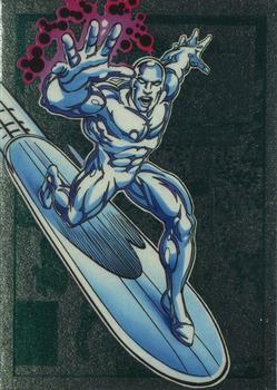 2014 Rittenhouse Marvel Universe - Emerald #21 Silver Surfer Front