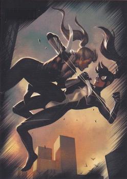 2014 Rittenhouse Marvel Universe - Heroes and Villains Expansion #87 Spider-Girl / The Hunter Front