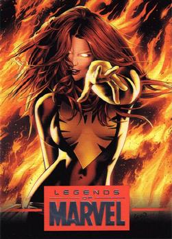 2013 Rittenhouse Legends of Marvel: Marvel Girl/Phoenix #L5 Jean Grey / Phoenix Front