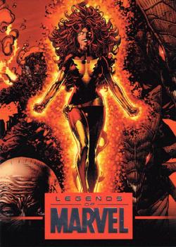 2013 Rittenhouse Legends of Marvel: Marvel Girl/Phoenix #L6 Jean Grey / Phoenix Front