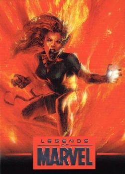 2013 Rittenhouse Legends of Marvel: Marvel Girl/Phoenix #L7 Jean Grey / Phoenix Front
