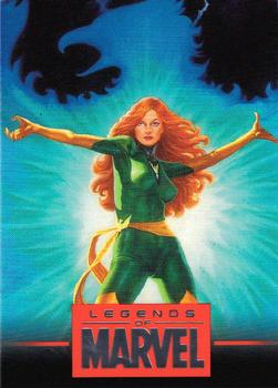 2013 Rittenhouse Legends of Marvel: Marvel Girl/Phoenix #L8 Jean Grey / Phoenix Front