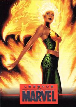 2013 Rittenhouse Legends of Marvel: Marvel Girl/Phoenix #L9 Jean Grey / Phoenix Front