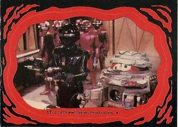 1979 Topps The Black Hole - Stickers #17 Sharpshooting Robot Front