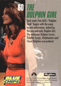 1994 SkyBox Blue Chips #60 The Dolphin Girl Back