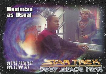 1993 SkyBox Star Trek: Deep Space Nine Premiere #11 Business As Usual Front