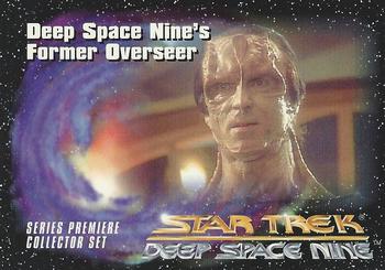 1993 SkyBox Star Trek: Deep Space Nine Premiere #15 Deep Space Nine's Former Overseer Front