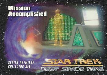 1993 SkyBox Star Trek: Deep Space Nine Premiere #19 Mission Accomplished Front