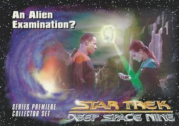 1993 SkyBox Star Trek: Deep Space Nine Premiere #24 An Alien Examination? Front