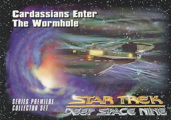 1993 SkyBox Star Trek: Deep Space Nine Premier #34 Cardassians Enter the Wormhole Front