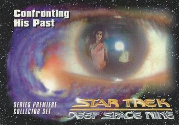 1993 SkyBox Star Trek: Deep Space Nine Premier #39 Confronting His Past Front