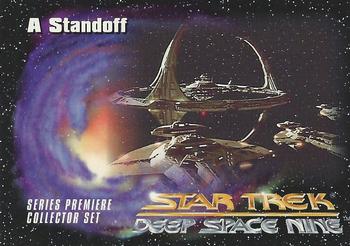 1993 SkyBox Star Trek: Deep Space Nine Premier #40 A Standoff Front