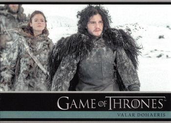 2014 Rittenhouse Game of Thrones Season 3 #1 Valar Dohaeris Front