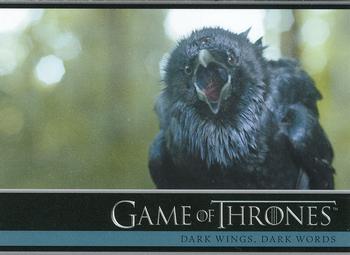 2014 Rittenhouse Game of Thrones Season 3 #5 Dark Wings, Dark Words Front