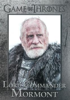 2014 Rittenhouse Game of Thrones Season 3 #49 Lord Commander Mormont Front