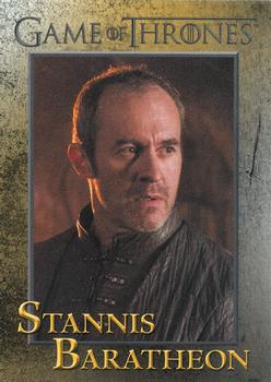 2014 Rittenhouse Game of Thrones Season 3 #57 Stannis Baratheon Front