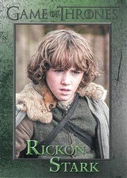 2014 Rittenhouse Game of Thrones Season 3 #65 Rickon Stark Front