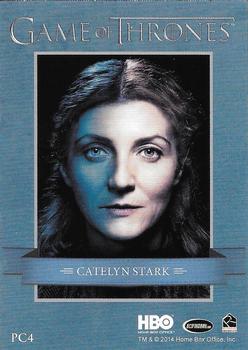 2014 Rittenhouse Game of Thrones Season 3 - Gallery #PC4 Catelyn Stark Back