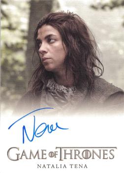 2014 Rittenhouse Game of Thrones Season 3 - Autographs Full Bleed #NNO Natalia Tena Front