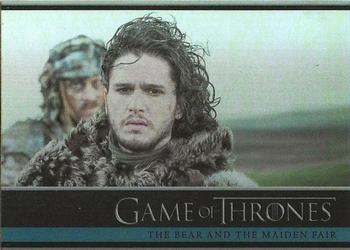 2014 Rittenhouse Game of Thrones Season 3 - Holofoil #19 The Bear and The Maiden Fair Front