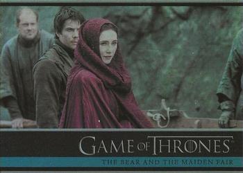 2014 Rittenhouse Game of Thrones Season 3 - Holofoil #20 The Bear and The Maiden Fair Front