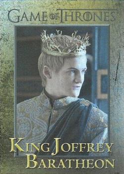 2014 Rittenhouse Game of Thrones Season 3 - Holofoil #36 King Joffrey Baratheon Front